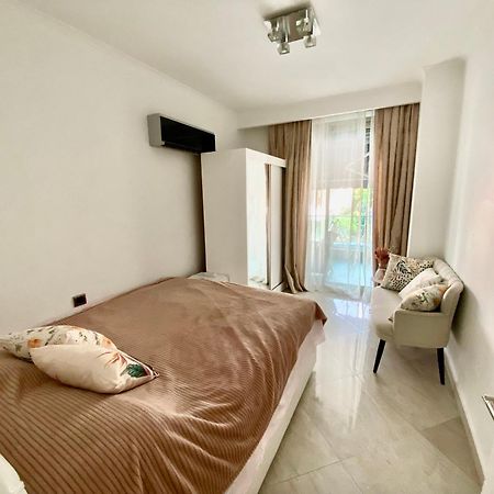 Luxury Flat 2 Mins From Beach Alanya Exterior foto